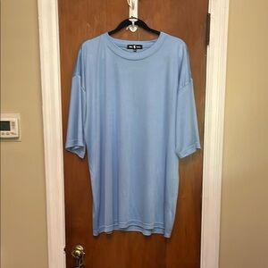 Light Blue Men's Shirt. 5X